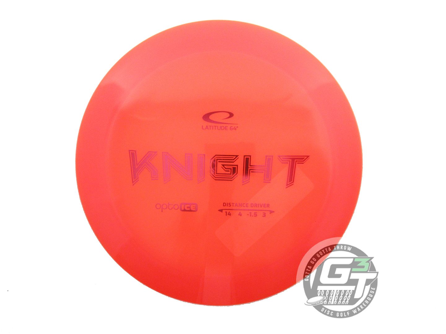 Latitude 64 Opto Ice Knight Distance Driver Golf Disc (Individually Listed)