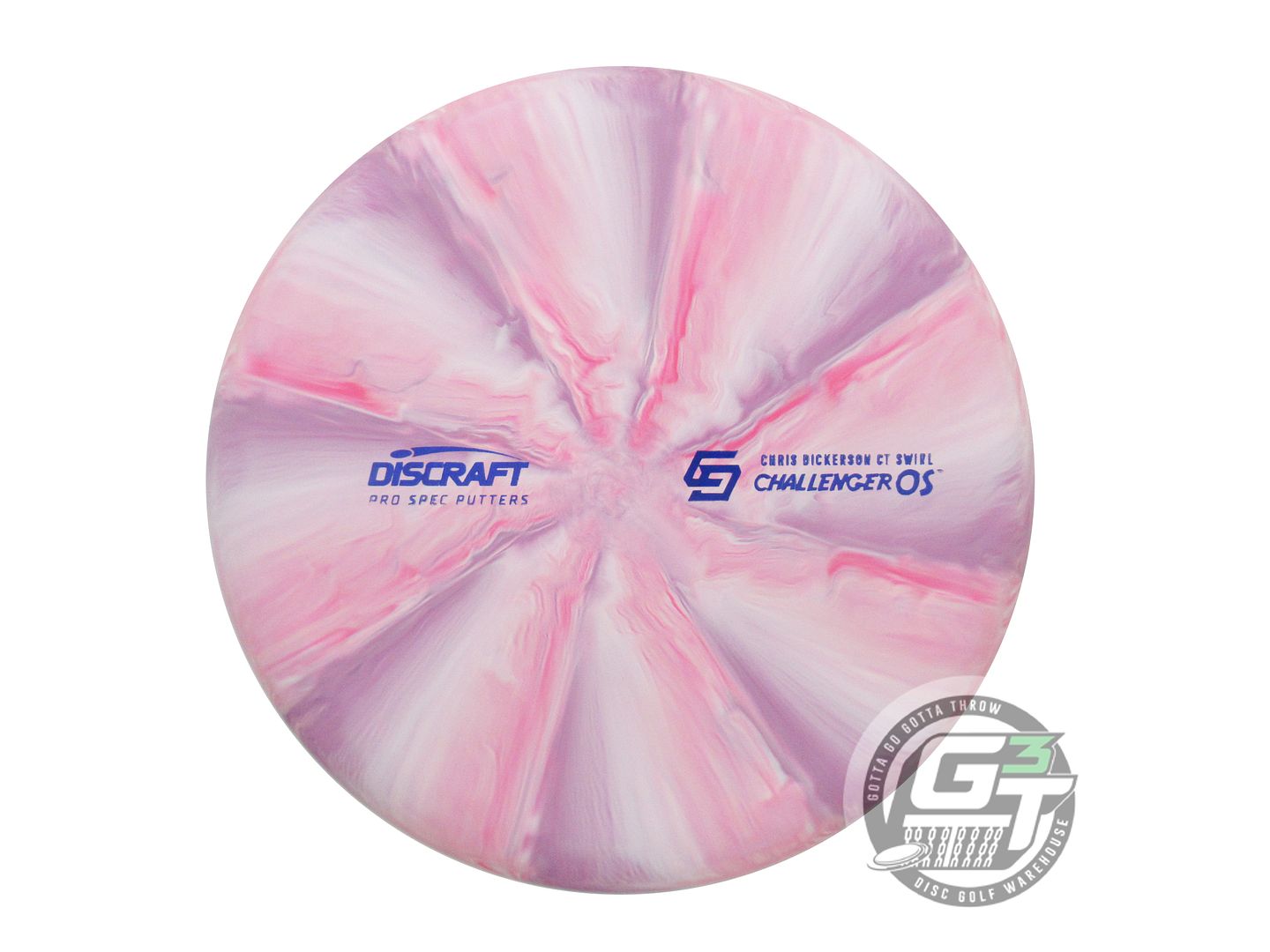 Discraft Limited Edition 2024 Elite Team Chris Dickerson Swirl CT Crazy Tuff Challenger OS Putter Golf Disc (Individually Listed)