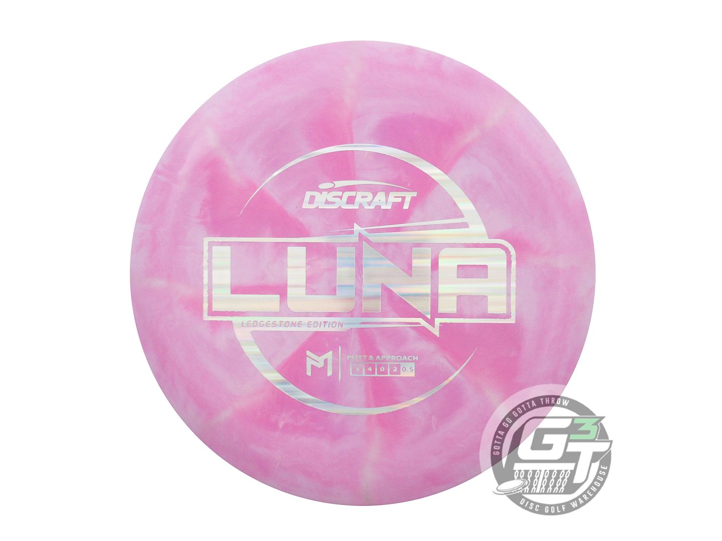 Discraft Limited Edition 2024 Ledgestone Open Swirl Elite X Luna Putter Golf Disc (Individually Listed)