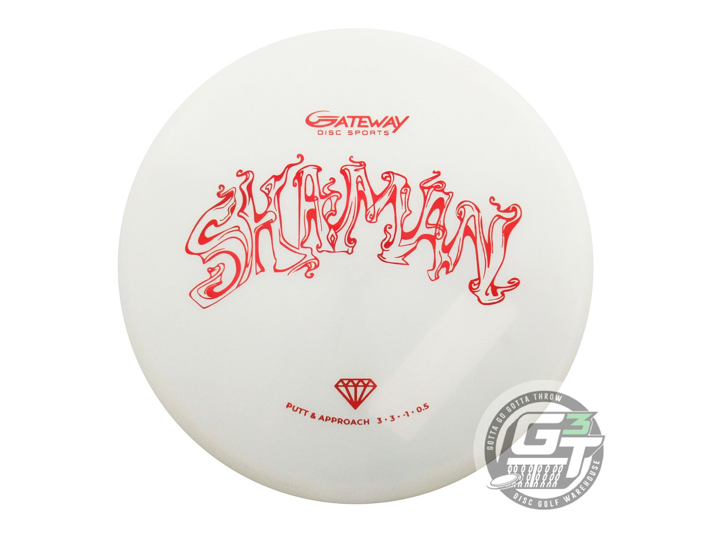 Gateway Diamond Shaman Putter Golf Disc (Individually Listed)