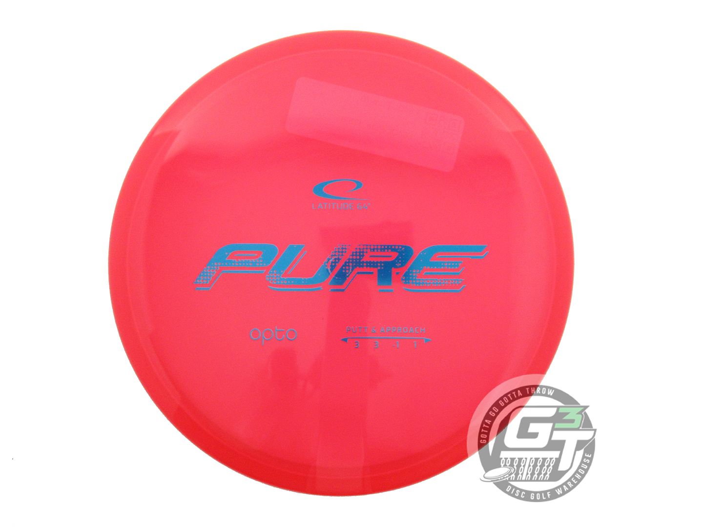 Latitude 64 Opto Line Pure Putter Golf Disc (Individually Listed)