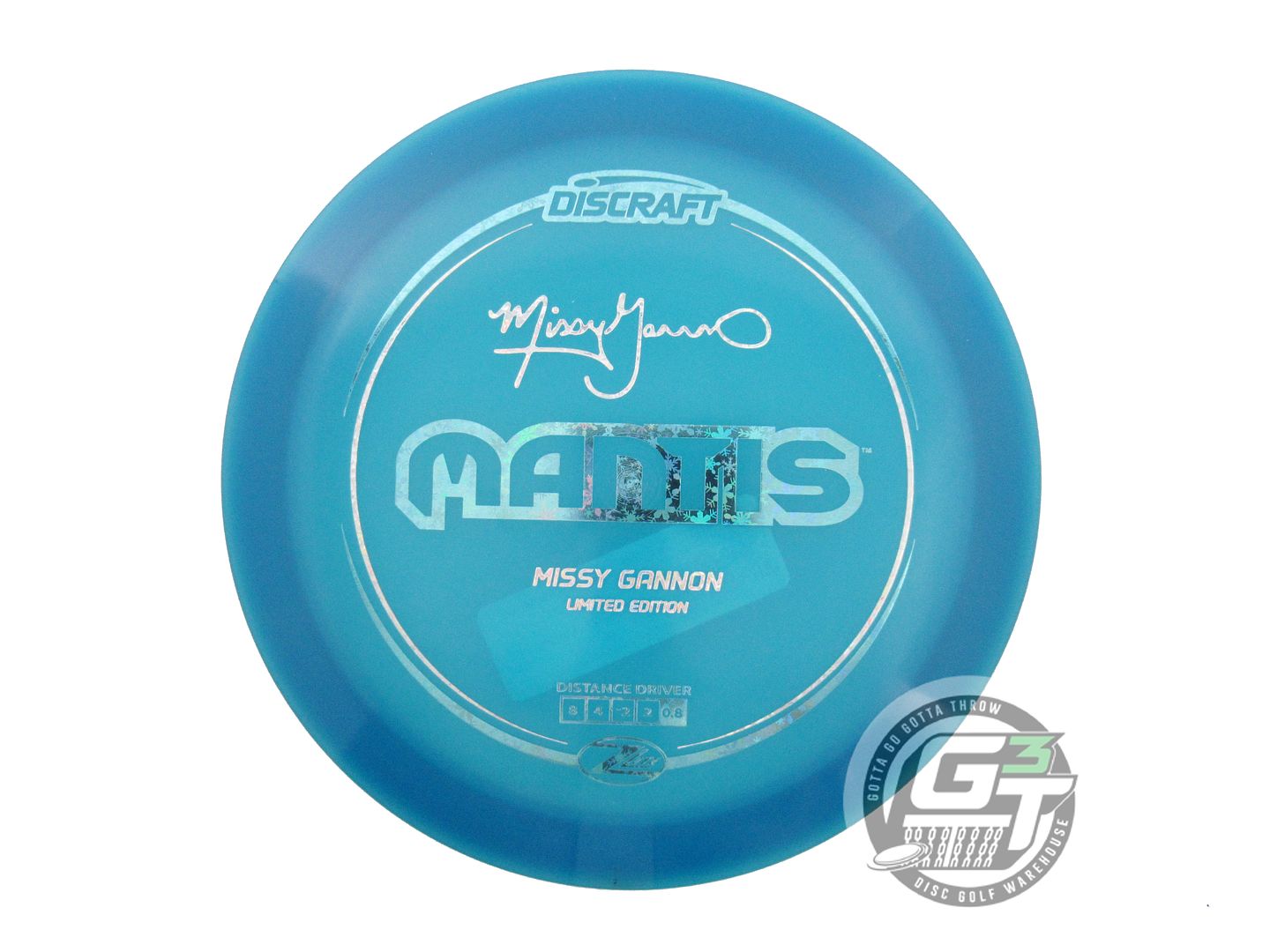 Discraft Limited Edition 2024 Elite Team Missy Gannon Z Lite Mantis Distance Driver Golf Disc (Individually Listed)