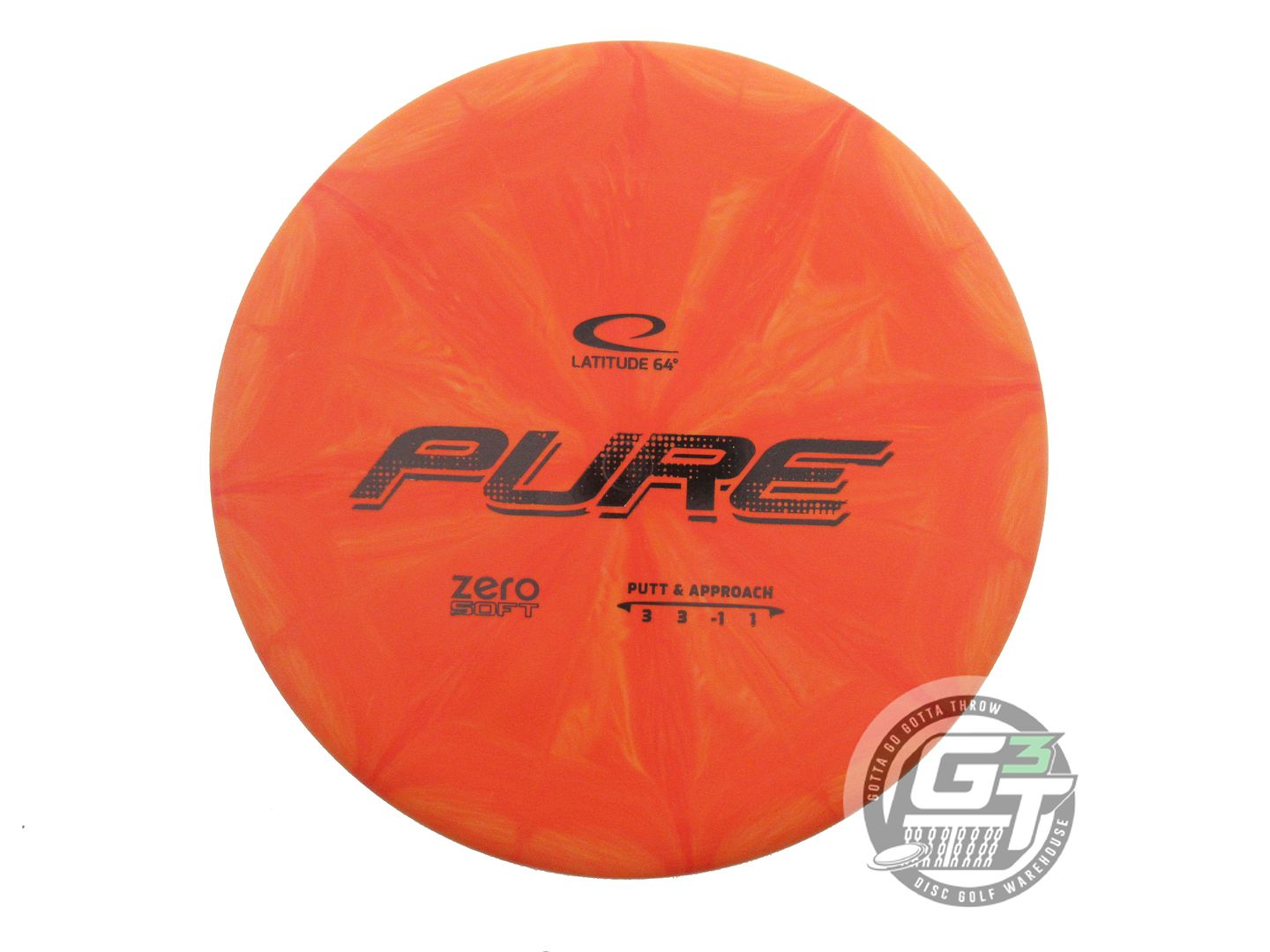 Latitude 64 Zero Soft Burst Pure Putter Golf Disc (Individually Listed)