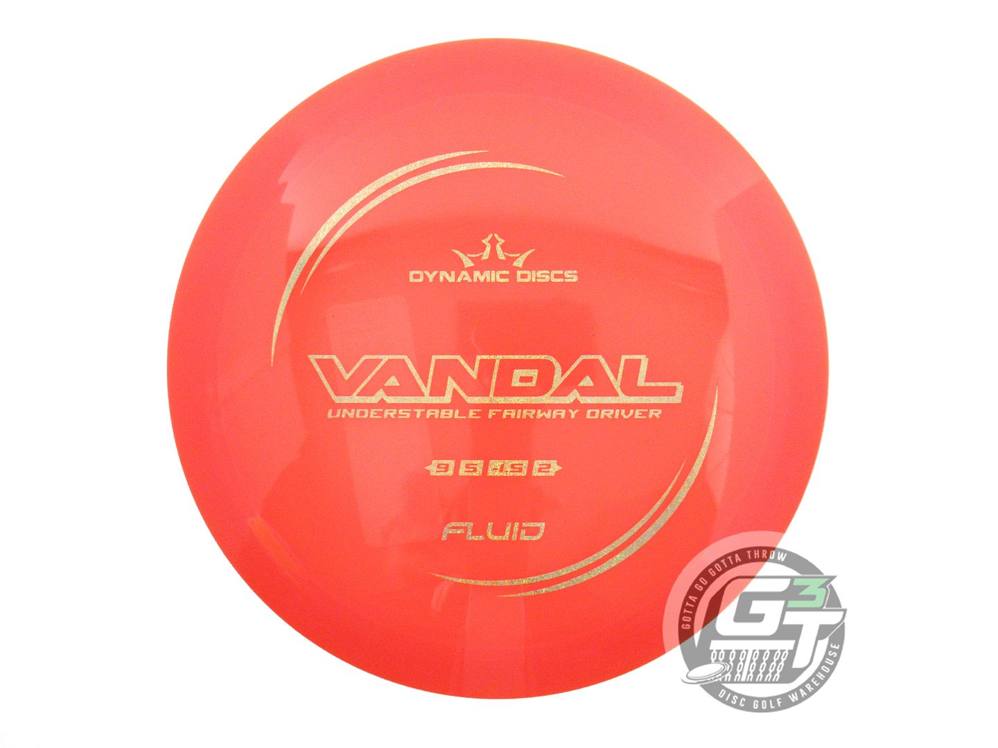 Dynamic Discs Fluid Vandal Fairway Driver Golf Disc (Individually Listed)