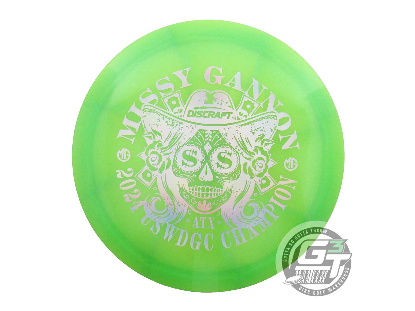 Discraft Limited Edition Missy Gannon 2024 USWDGC Commemorative Swirl Elite Z Undertaker Distance Driver Golf Disc (Individually Listed)