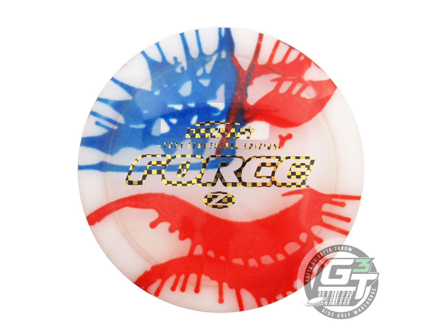 Discraft Limited Edition 2023 Ledgestone Open Fly Dye Flag Elite Z Force Distance Driver Golf Disc (Individually Listed)