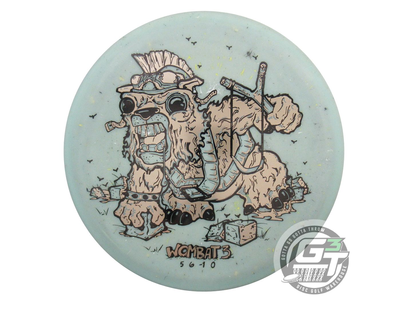 Innova Limited Edition Unhinged Stamp Splatter Star Wombat3 Midrange Golf Disc (Individually Listed)