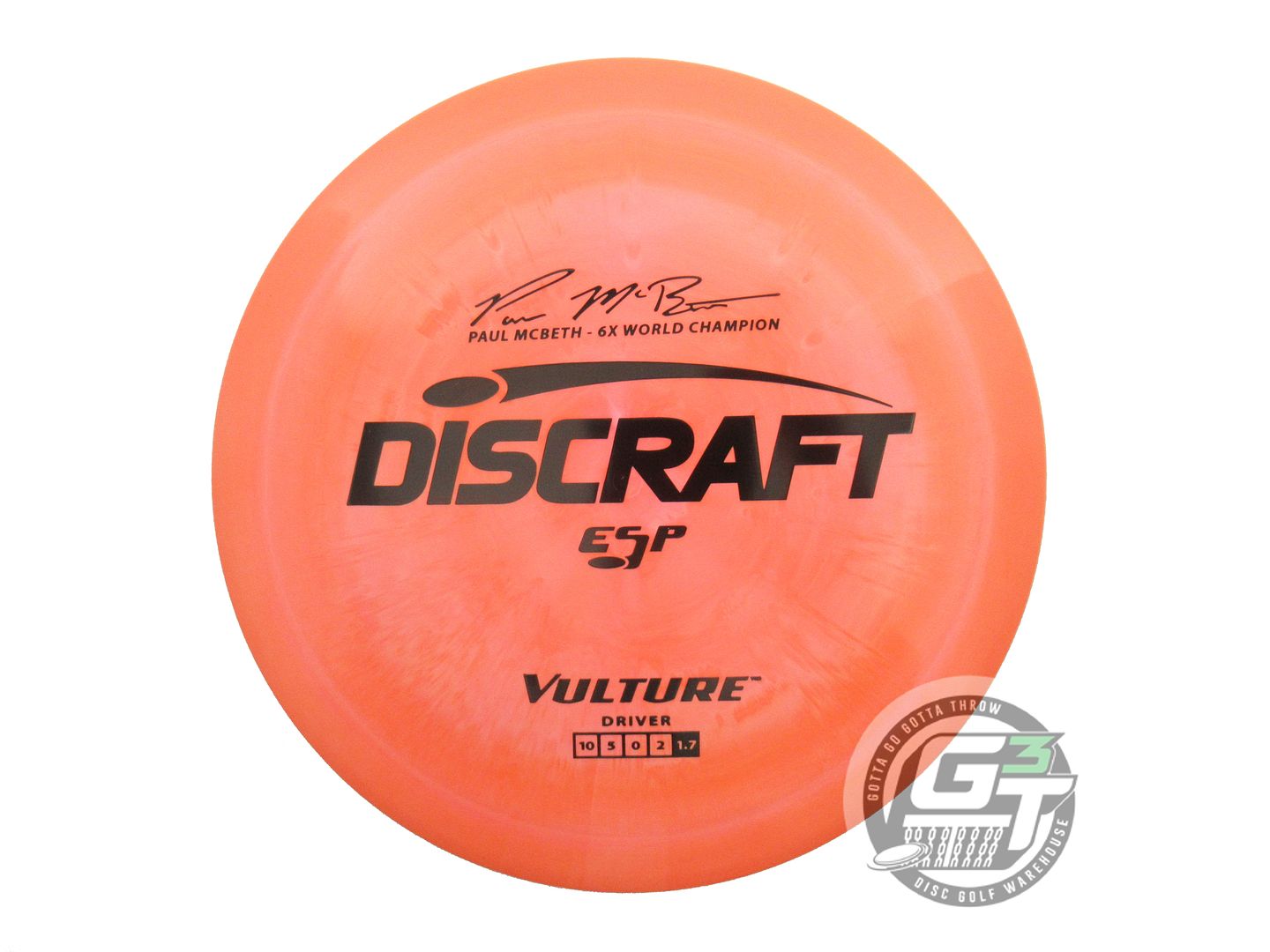 Discraft ESP Vulture [Paul McBeth 6X] Distance Driver Golf Disc (Individually Listed)