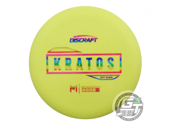 Discraft Paul McBeth Signature Putter Line Soft Kratos Putter Golf Disc (Individually Listed)