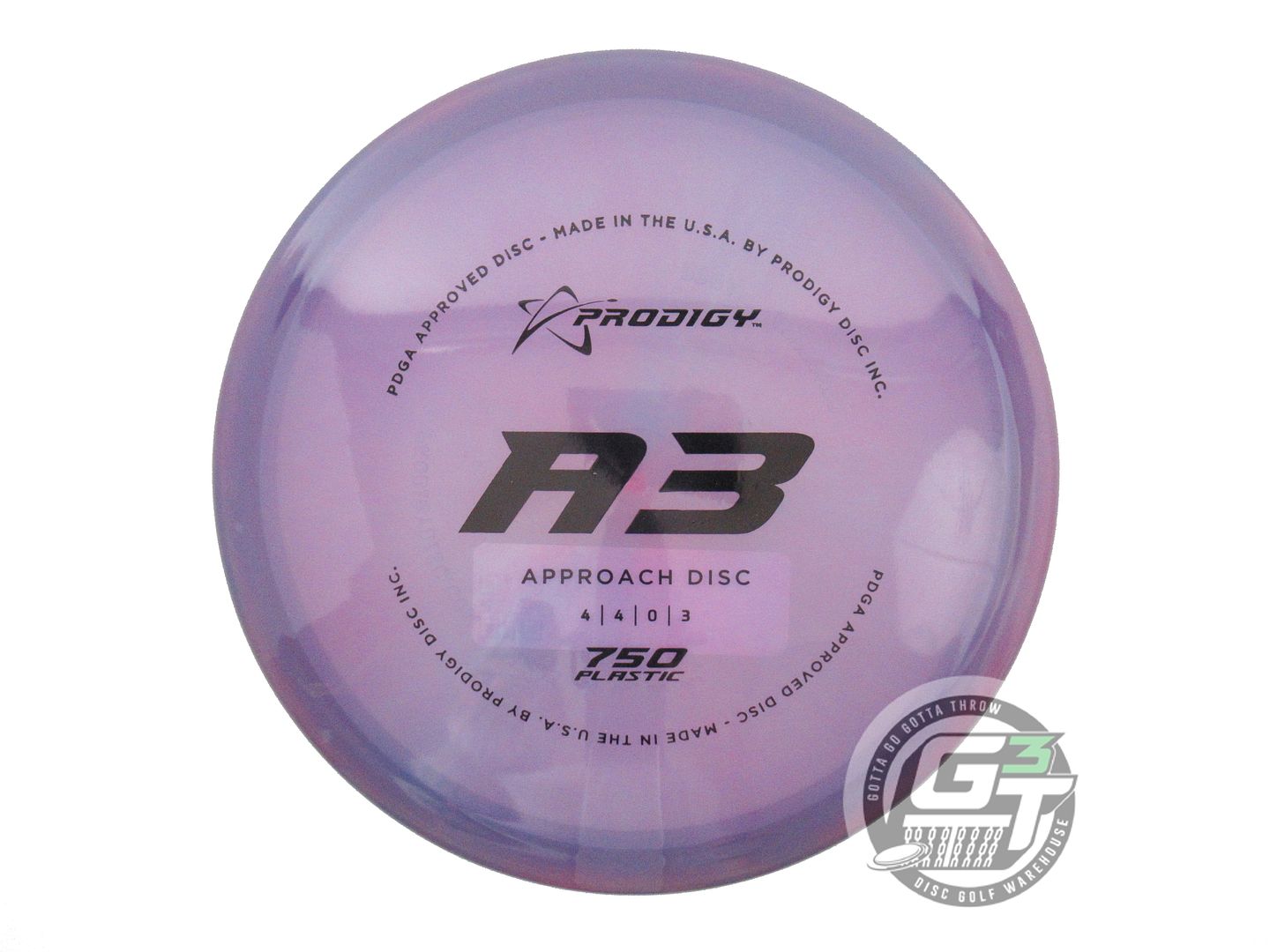 Prodigy 750 Series A3 Approach Midrange Golf Disc (Individually Listed)