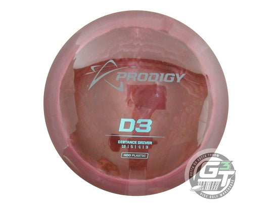 Prodigy 400 Series D3 Distance Driver Golf Disc (Individually Listed)