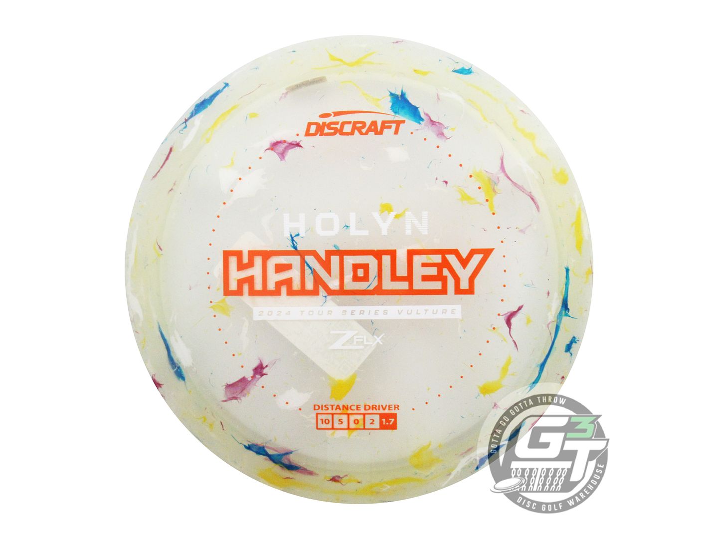 Discraft Limited Edition 2024 Tour Series Holyn Handley Jawbreaker Elite Z FLX Vulture Distance Driver Golf Disc (Individually Listed)
