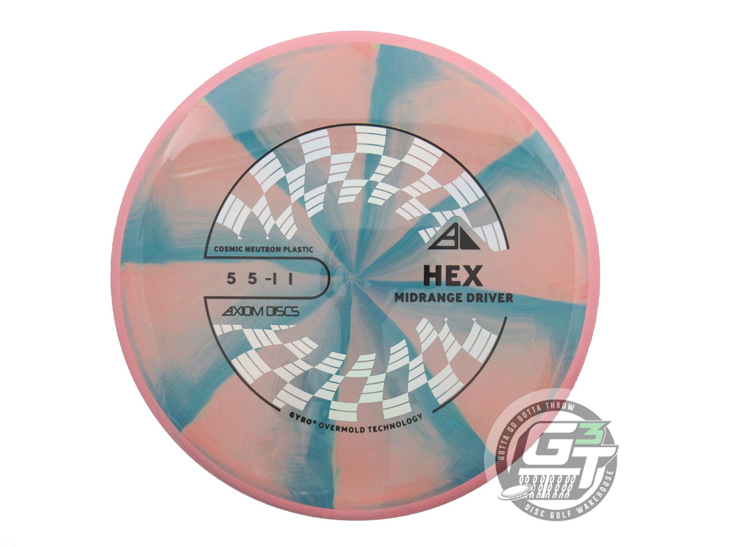 Axiom Cosmic Neutron Hex Midrange Golf Disc (Individually Listed)