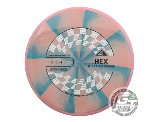 Axiom Cosmic Neutron Hex Midrange Golf Disc (Individually Listed)
