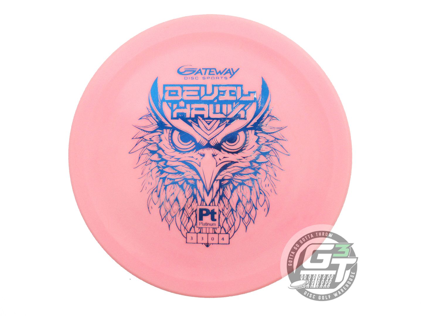 Gateway Platinum Devil Hawk Putter Golf Disc (Individually Listed)