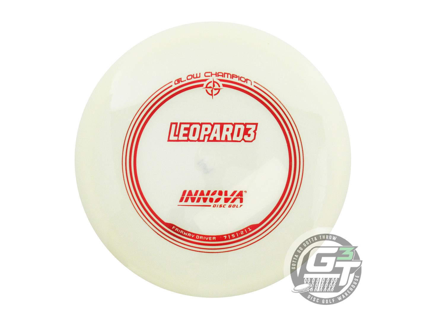 Innova Glow Champion Leopard3 Fairway Driver Golf Disc (Individually Listed)