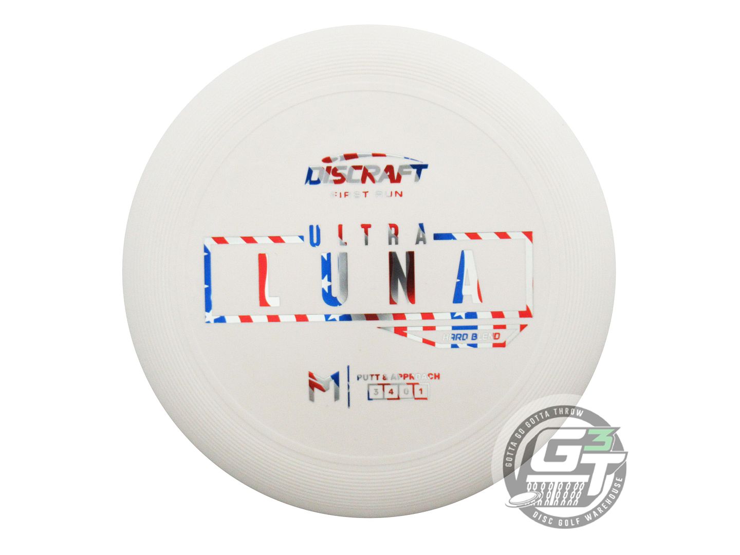 Discraft Limited Edition First Run Paul McBeth Signature Putter Line UltraLuna Putter Golf Disc (Individually Listed)