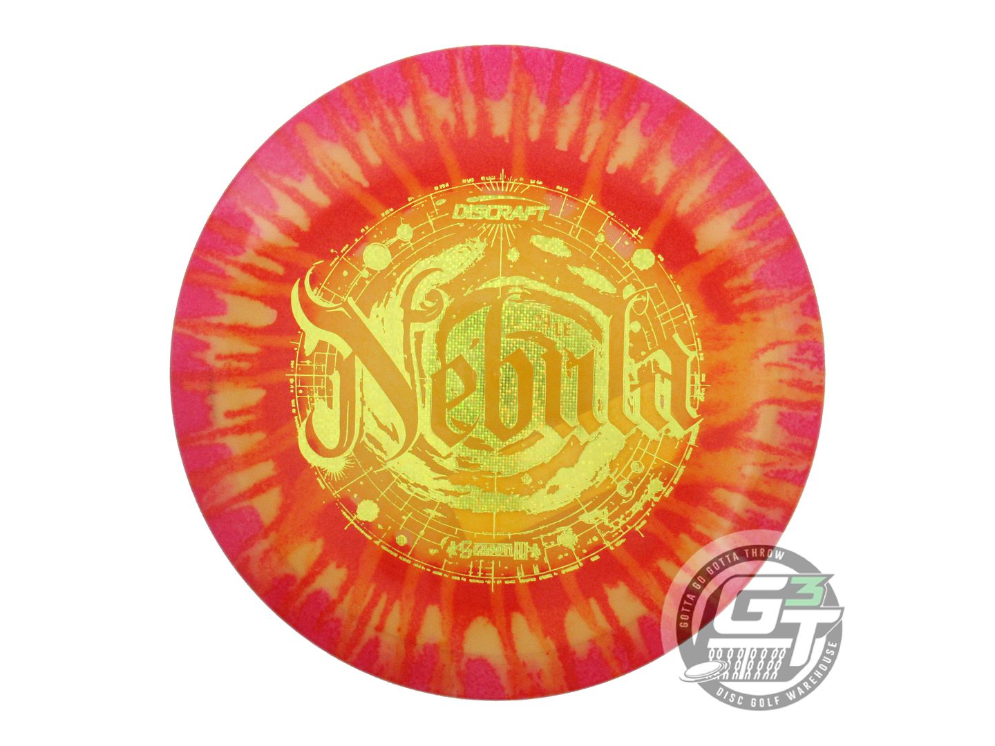 Discraft Limited Edition 2024 Ledgestone Open Fly Dye Elite Z Nebula Midrange Golf Disc (Individually Listed)