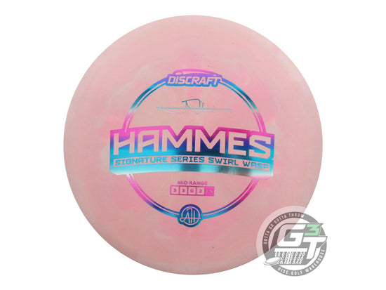 Discraft Limited Edition 2023 Signature Series Adam Hammes Swirl ESP Wasp Midrange Golf Disc (Individually Listed)