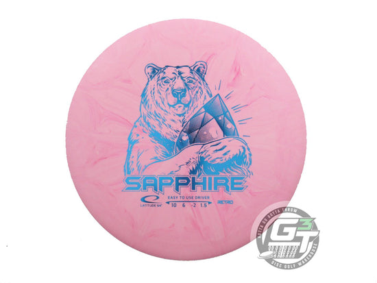 Latitude 64 Retro Burst Sapphire Distance Driver Golf Disc (Individually Listed)