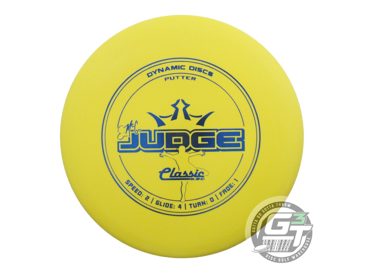 Dynamic Discs Classic Blend EMAC Judge Putter Golf Disc (Individually Listed)