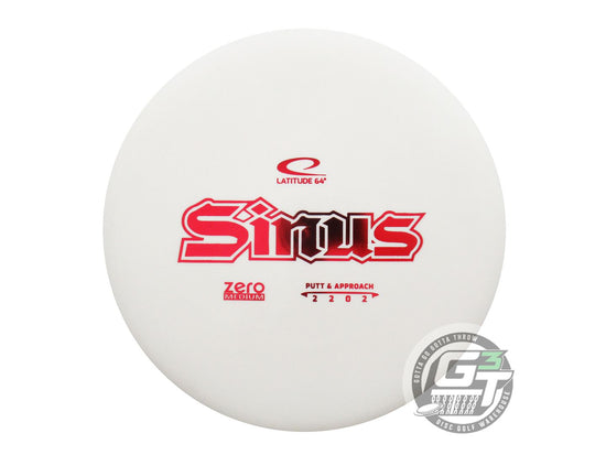 Latitude 64 Zero Line Medium Sinus Putter Golf Disc (Individually Listed)