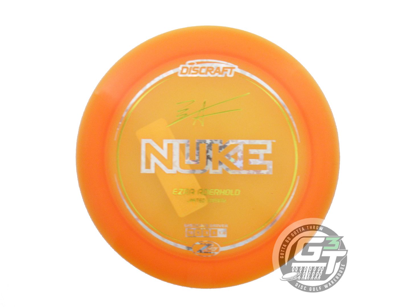 Discraft Limited Edition 2024 Elite Team Ezra Aderhold Z Lite Nuke Distance Driver Golf Disc (Individually Listed)