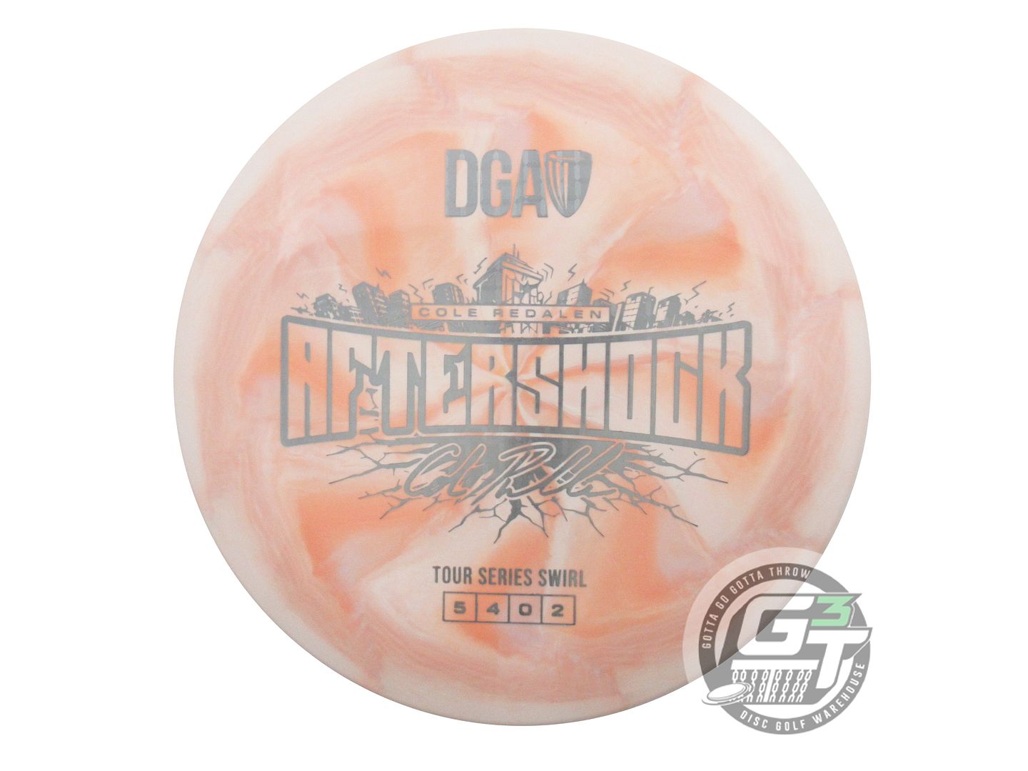 DGA Limited Edition 2026 Tour Series Cole Redalen Special Blend Aftershock Midrange Golf Disc (Individually Listed)