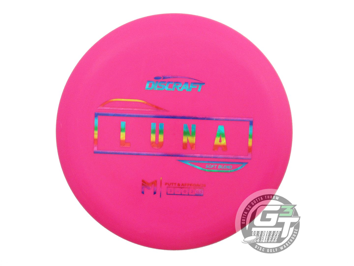 Discraft Paul McBeth Signature Putter Line Soft Luna Putter Golf Disc (Individually Listed)