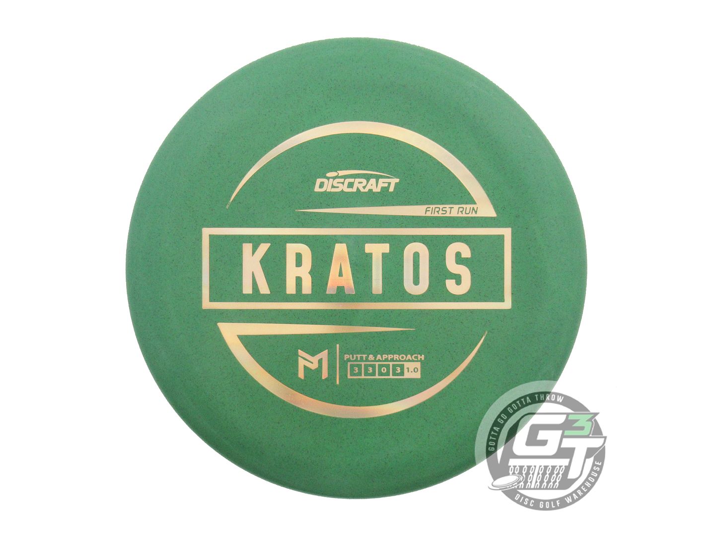 Discraft Limited Edition First Run Paul McBeth Signature Rubber Blend Kratos Putter Golf Disc (Individually Listed)