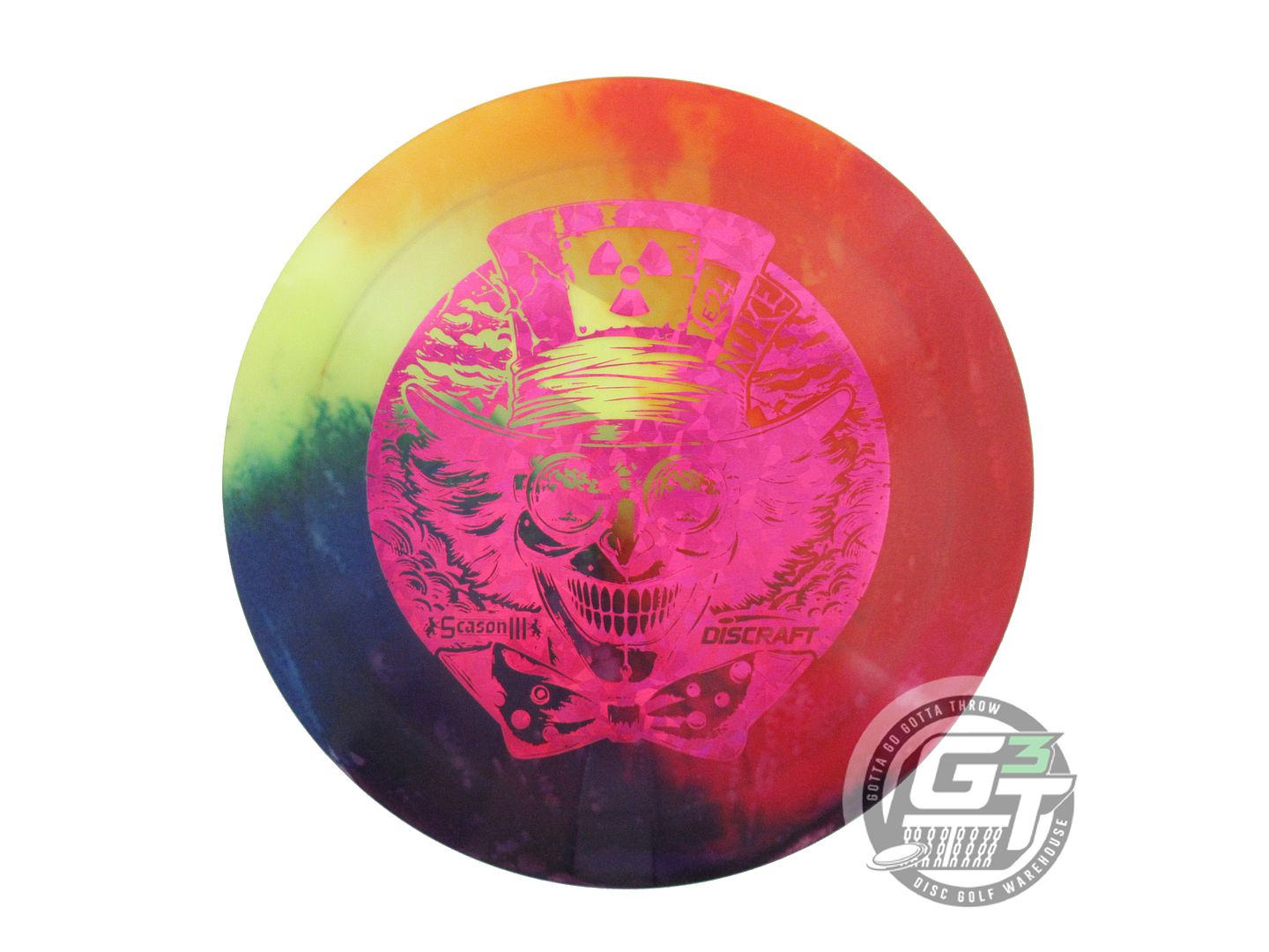 Discraft Limited Edition 2024 Ledgestone Open Fly Dye Glo Elite Z Nuke Distance Driver Golf Disc (Individually Listed)