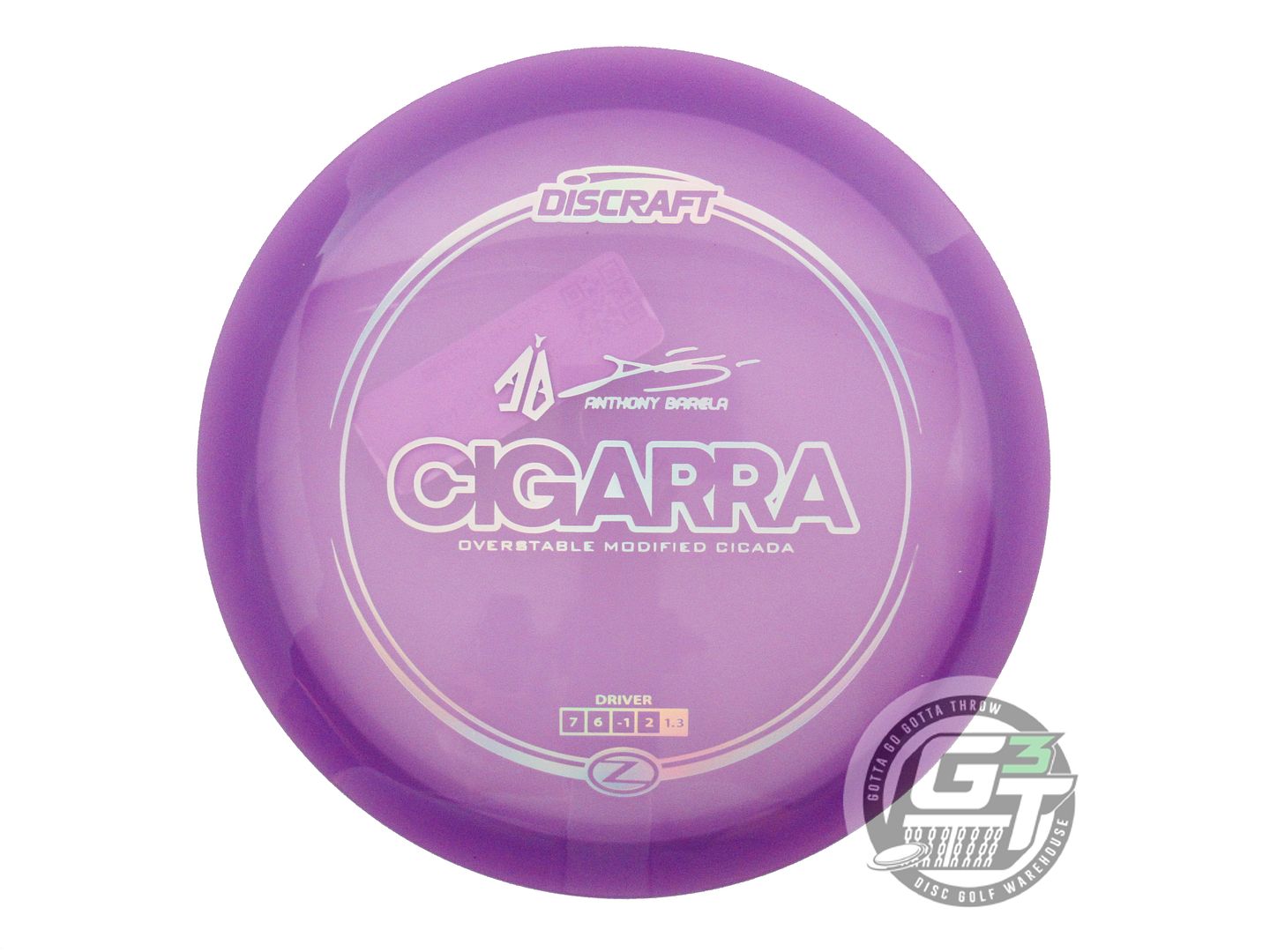 Discraft Elite Z Cigarra [Anthony Barela] Fairway Driver Golf Disc (Individually Listed)