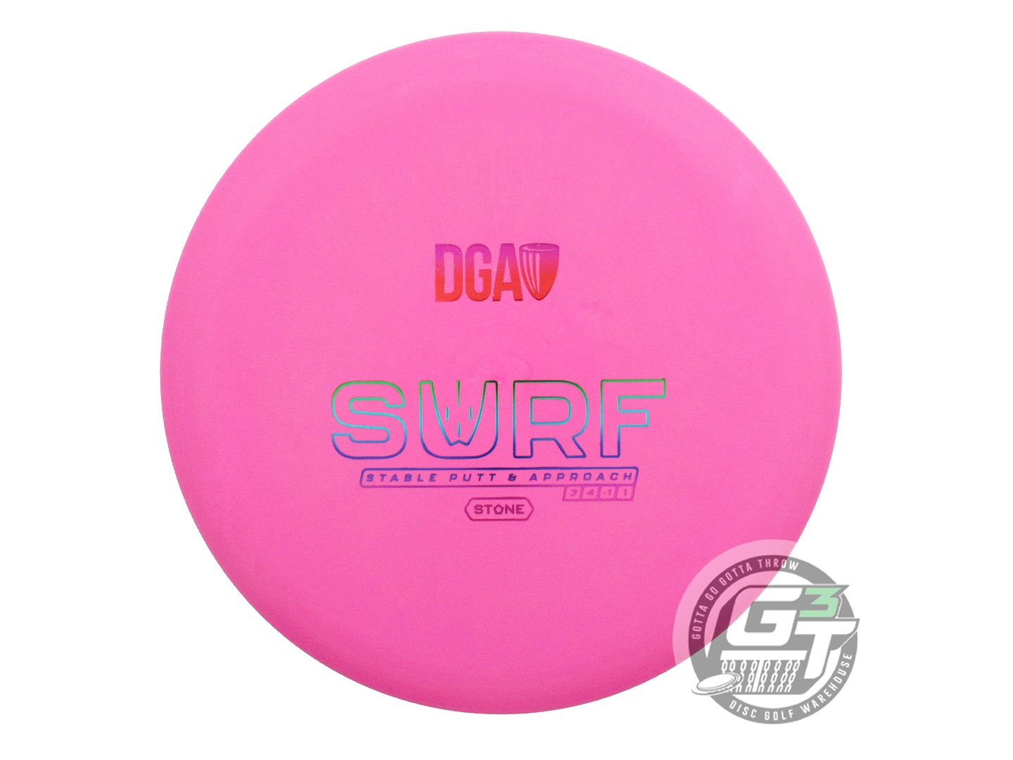 DGA D-Line Stone Surf Putter Golf Disc (Individually Listed)