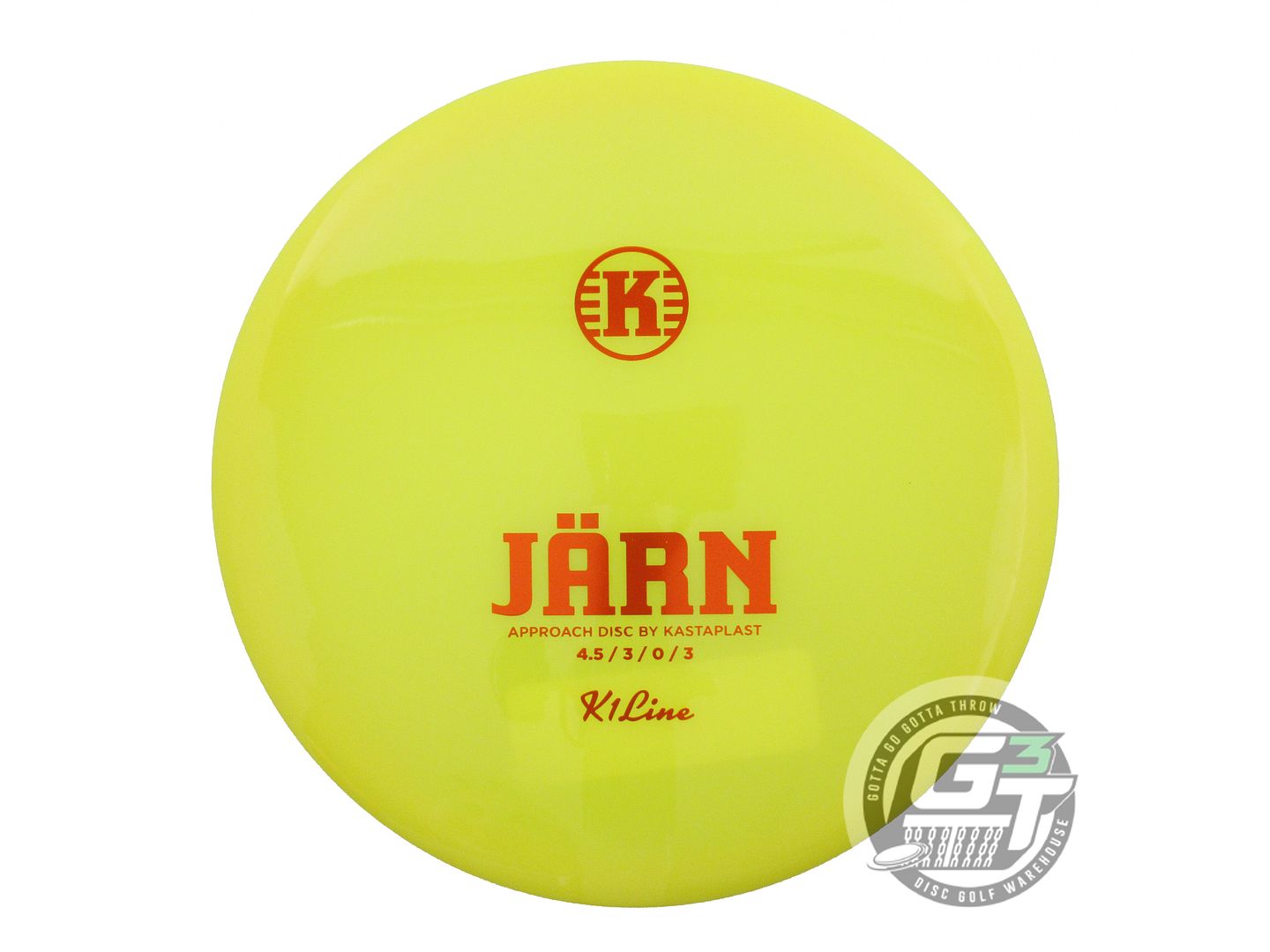 Kastaplast K1 Jarn Midrange Golf Disc (Individually Listed)