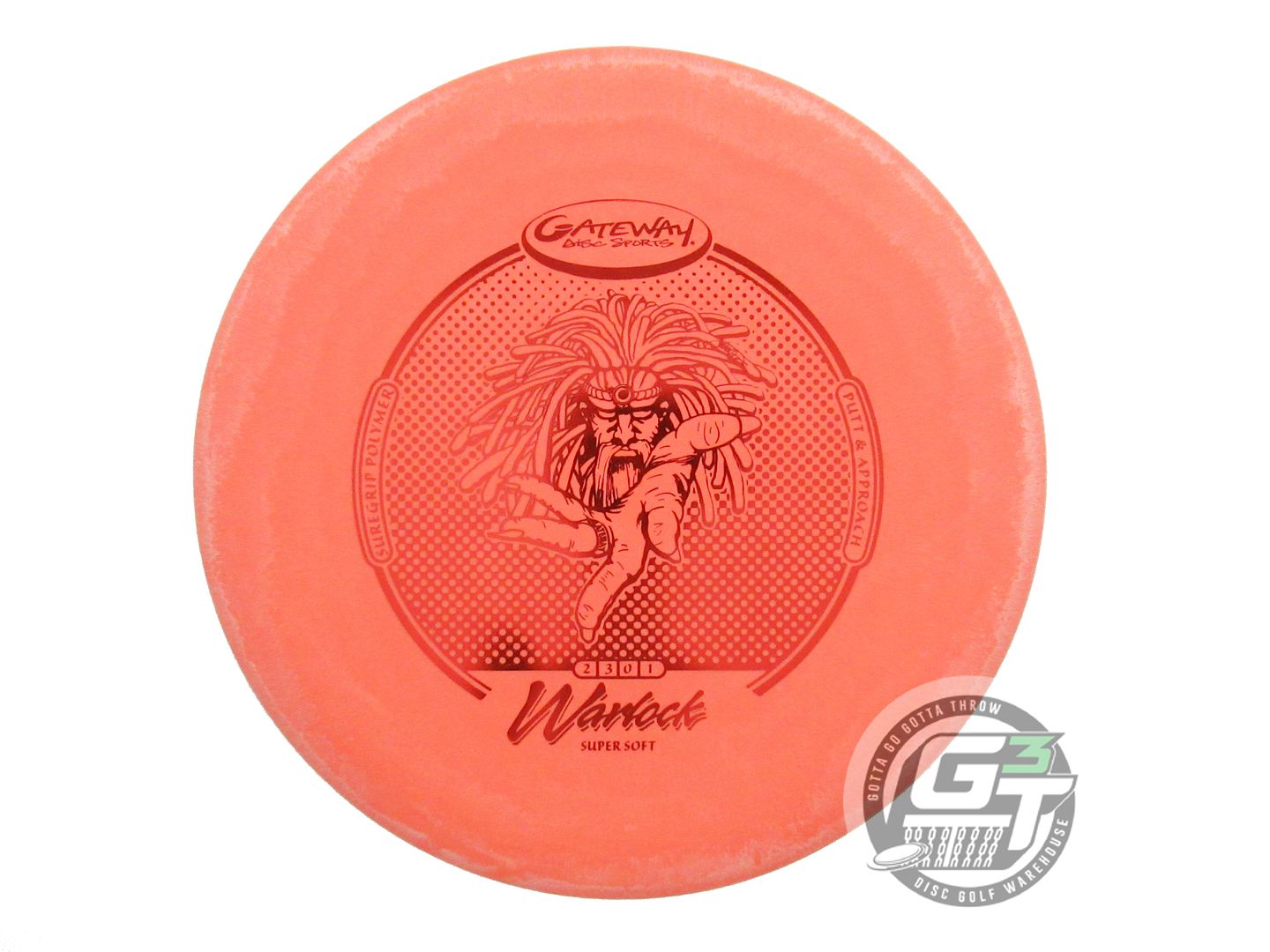 Gateway Sure Grip Super Soft Warlock Putter Golf Disc (Individually Listed)