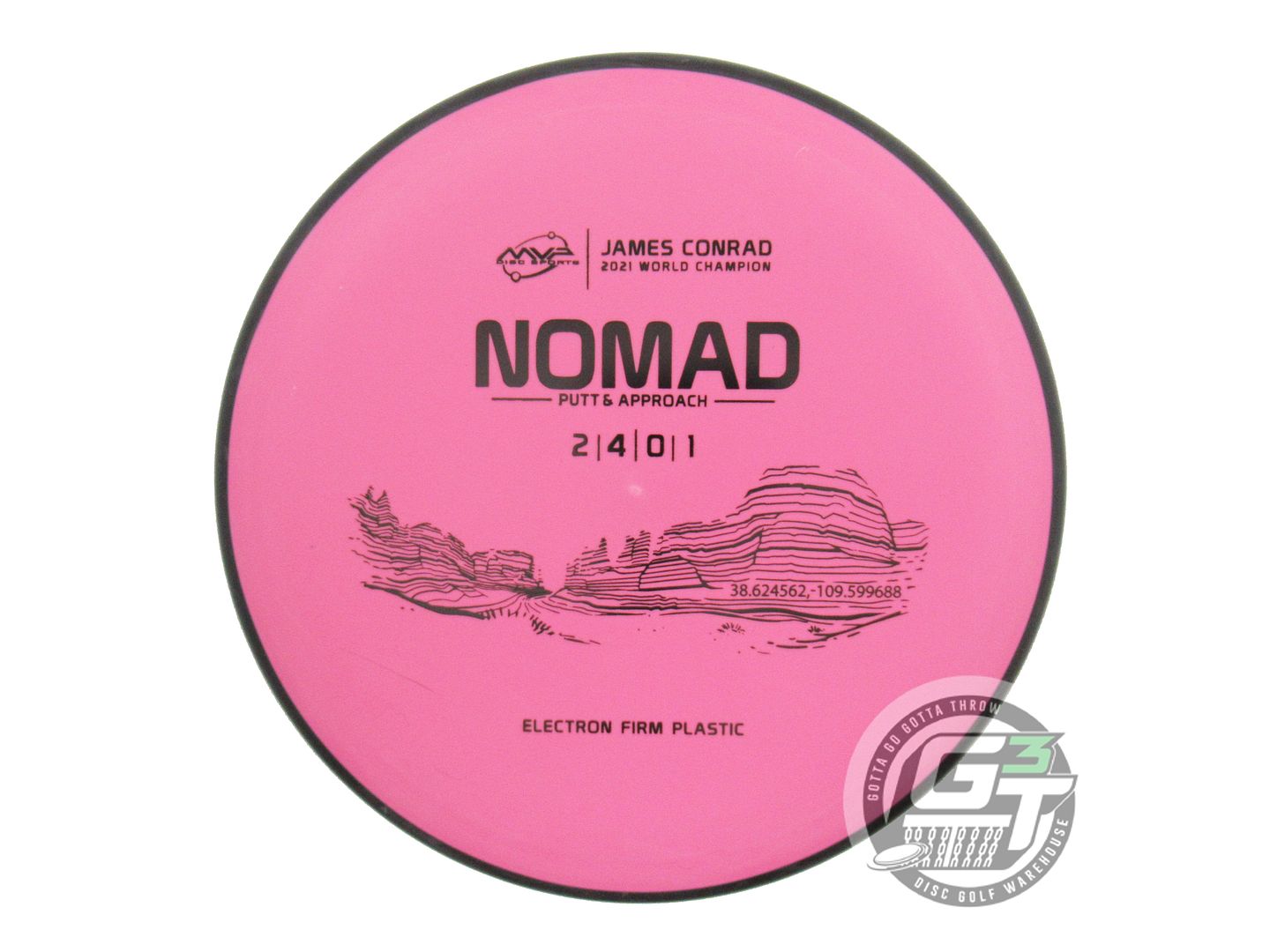 MVP Electron Firm Nomad [James Conrad 1X] Putter Golf Disc (Individually Listed)