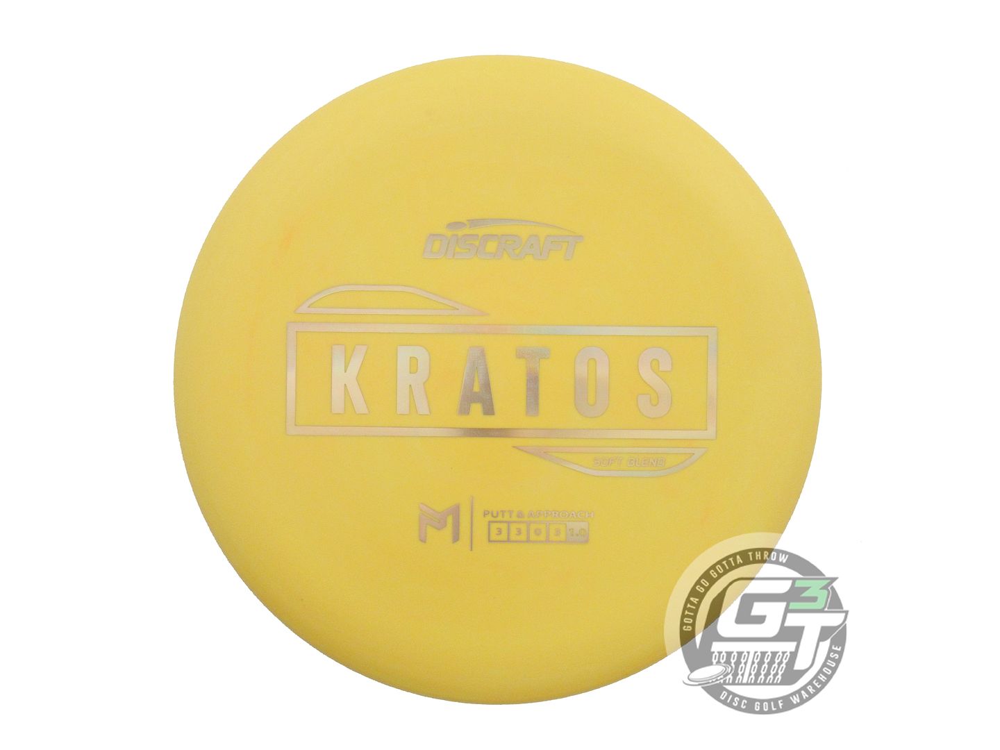 Discraft Paul McBeth Signature Putter Line Soft Kratos Putter Golf Disc (Individually Listed)