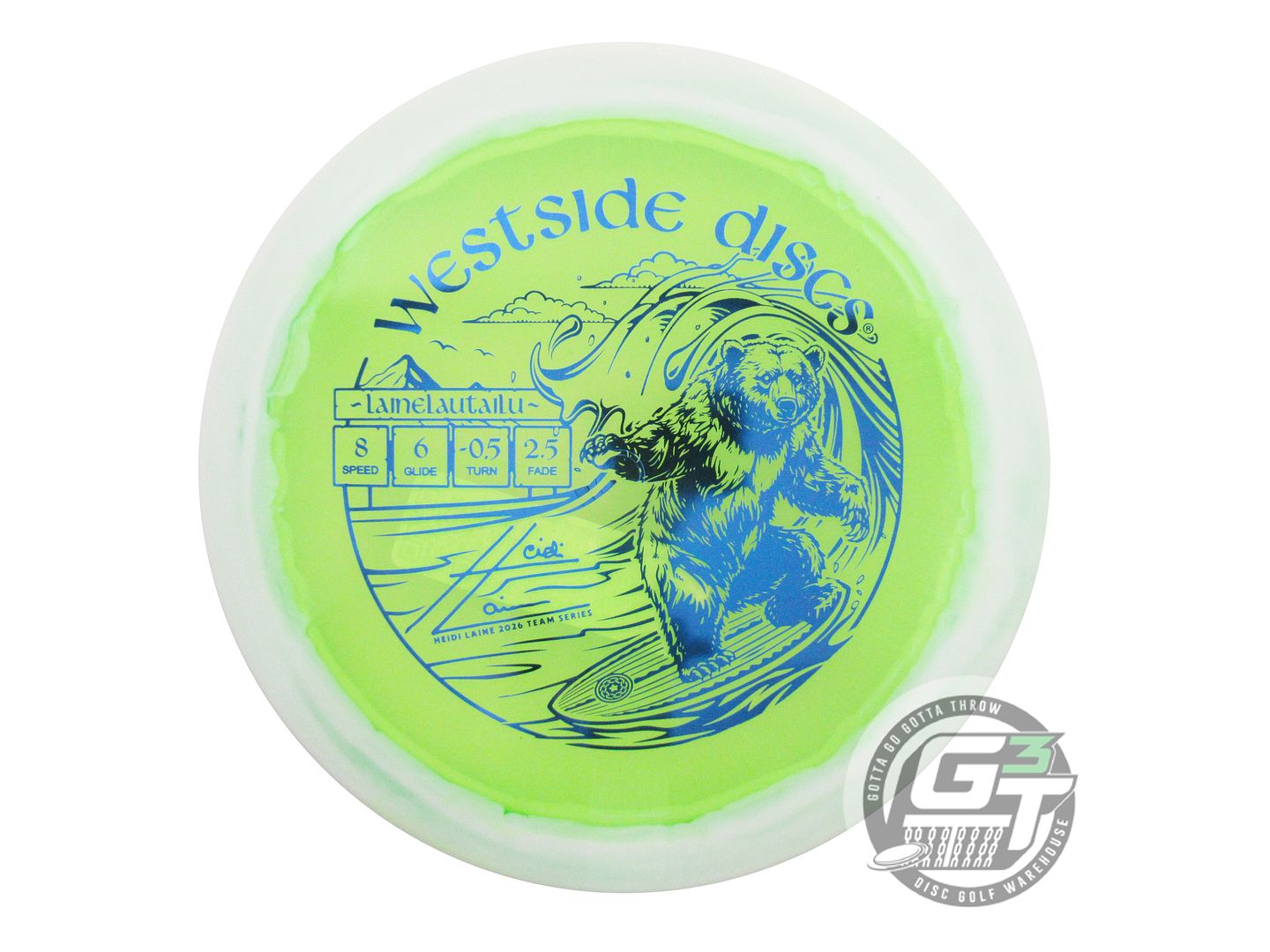 Westside Limited Edition 2026 Team Series Heidi Laine VIP-X Orbit Bear Fairway Driver Golf Disc (Individually Listed)