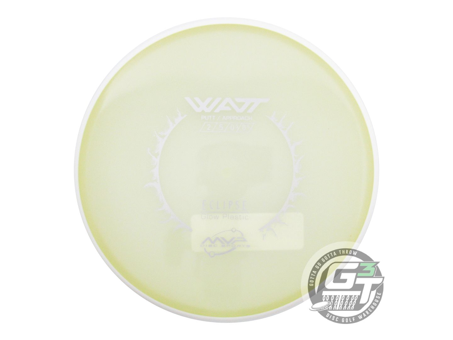 MVP Eclipse 2.0 Glow Proton Watt Putter Golf Disc (Individually Listed)
