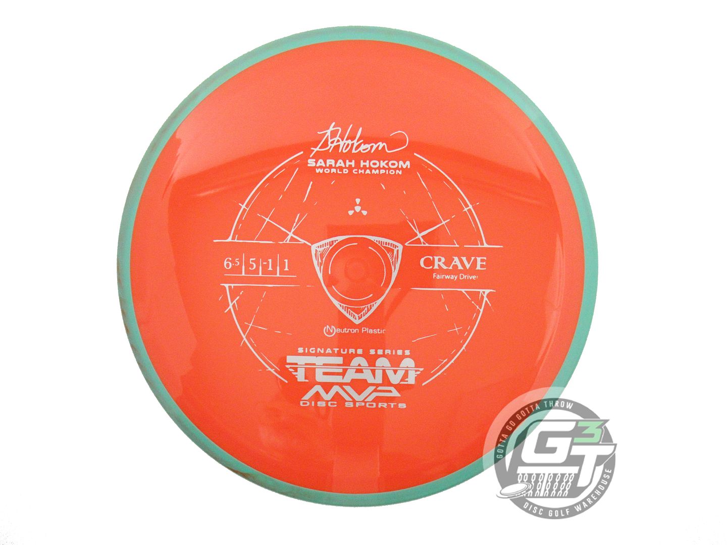 Axiom Neutron Crave [Sarah Hokom Signature] Fairway Driver Golf Disc (Individually Listed)