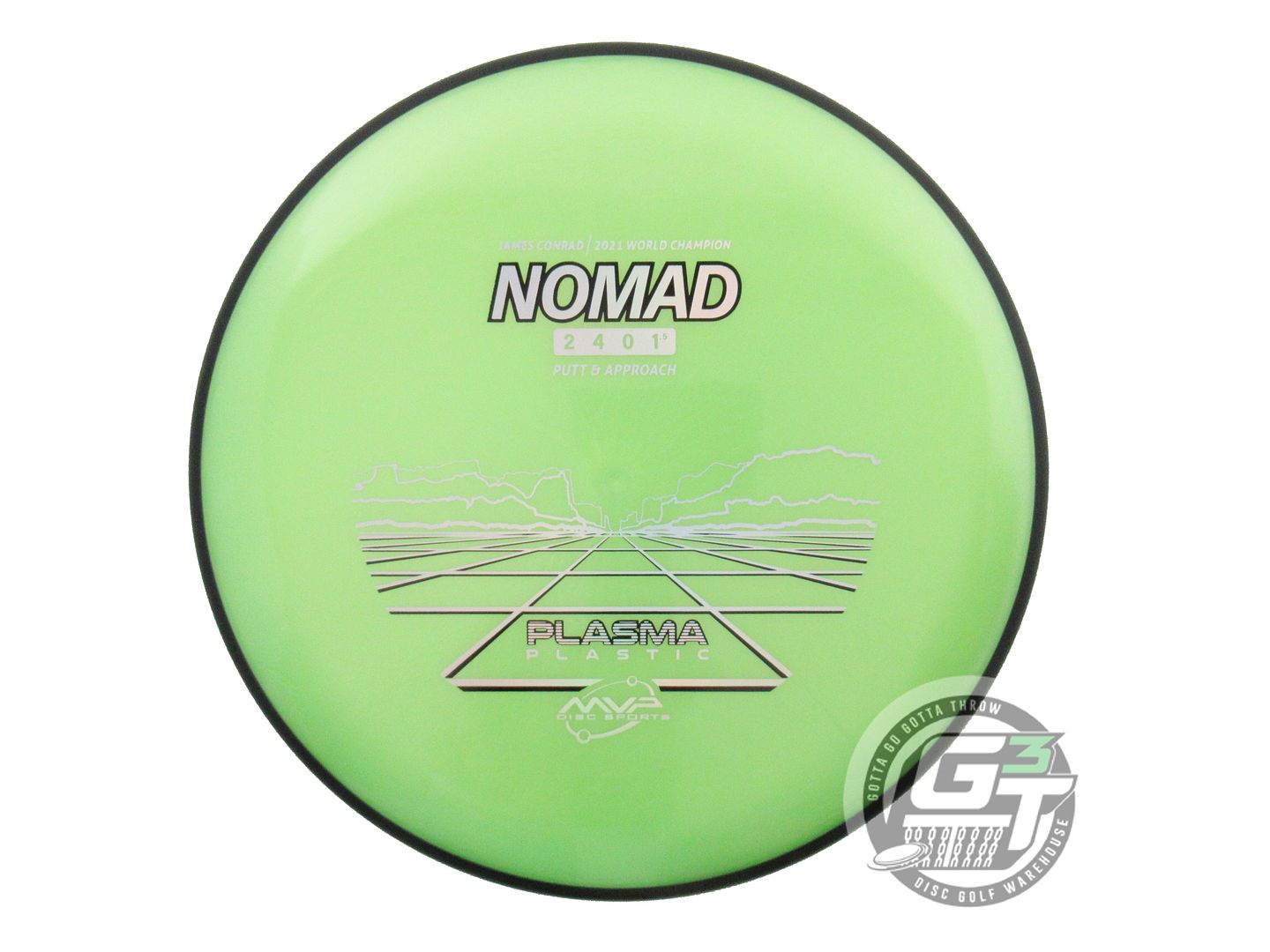 MVP Plasma Nomad [James Conrad 1X] Putter Golf Disc (Individually Listed)
