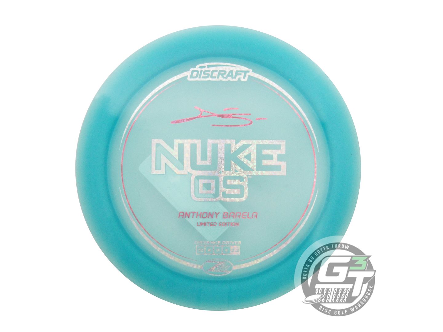 Discraft Limited Edition 2024 Elite Team Anthony Barela Z Lite Nuke OS Distance Driver Golf Disc (Individually Listed)