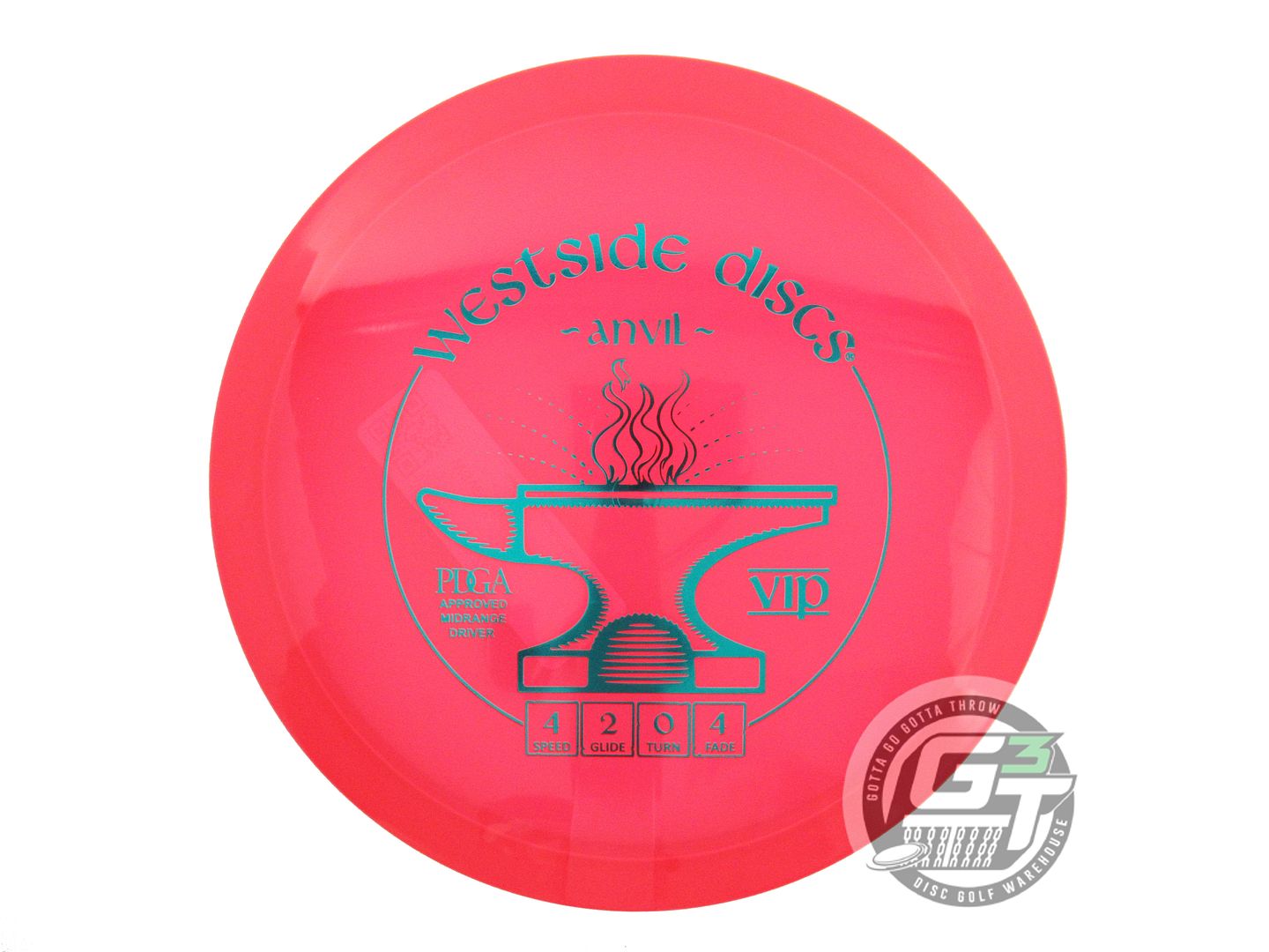 Westside VIP Anvil Midrange Golf Disc (Individually Listed)