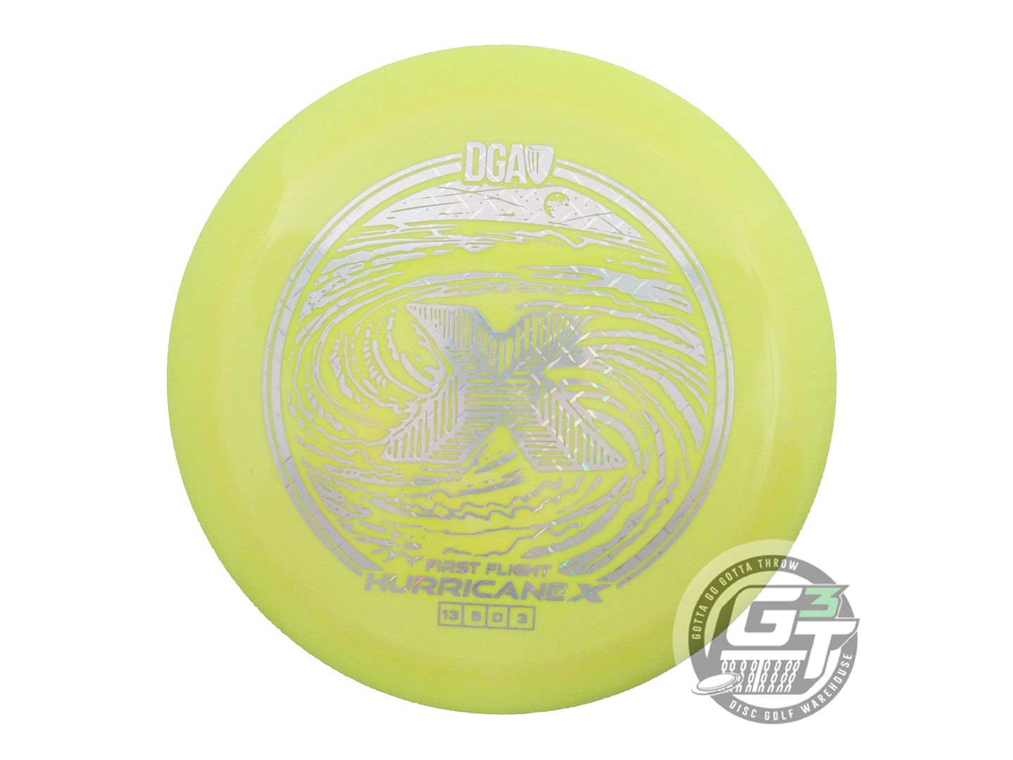 DGA First Run LE Swirl Hurricane X Distance Driver Golf Disc (Individually Listed)