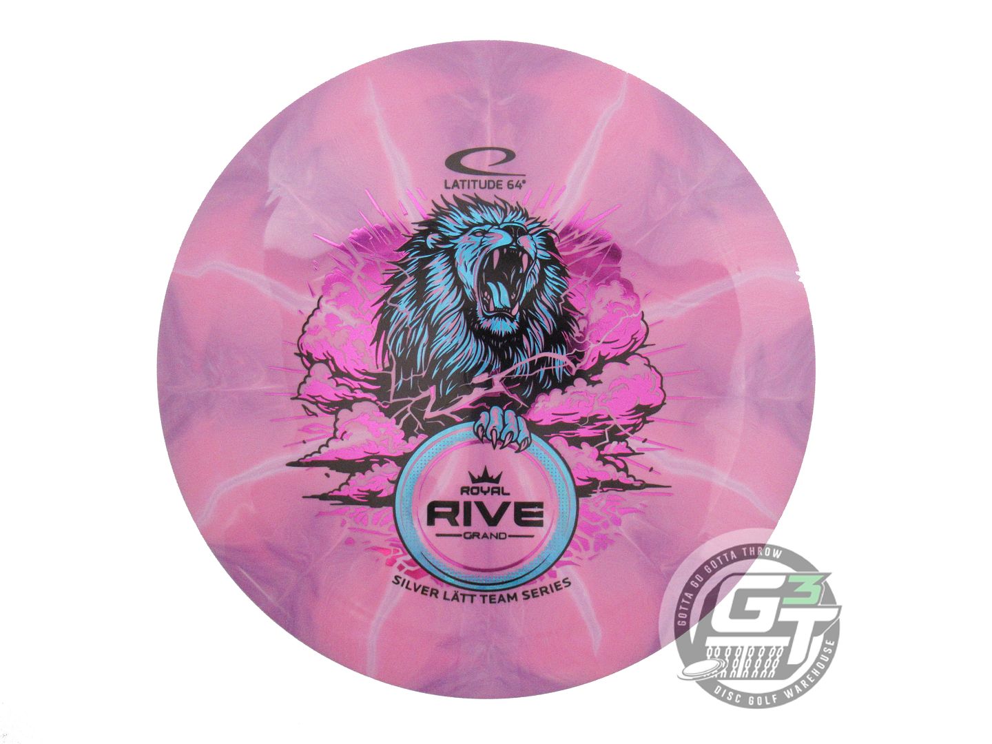Latitude 64 Limited Edition 2026 Team Series Silver Latt Royal Grand Burst Rive Distance Driver Golf Disc (Individually Listed)