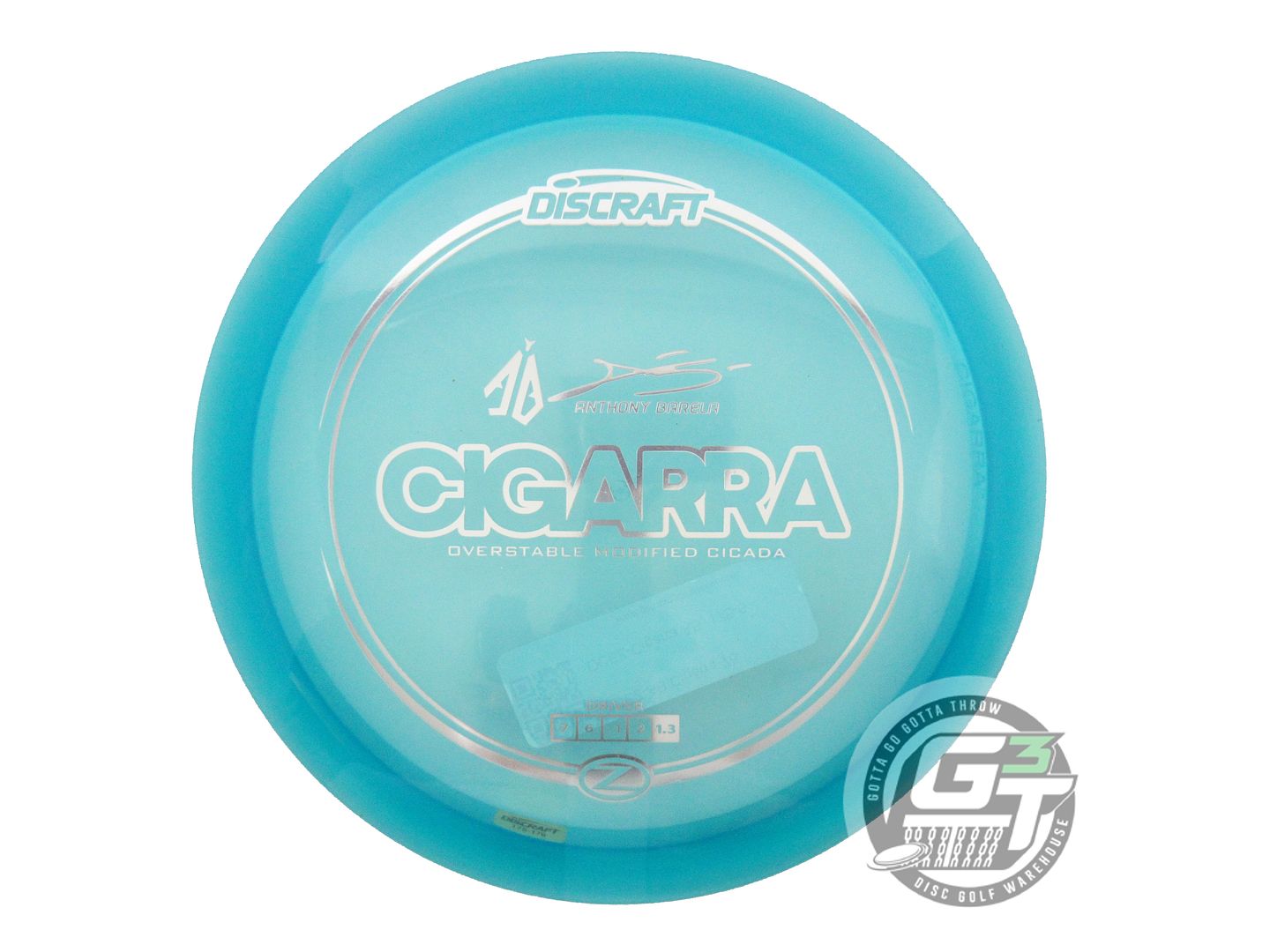 Discraft Elite Z Cigarra [Anthony Barela] Fairway Driver Golf Disc (Individually Listed)