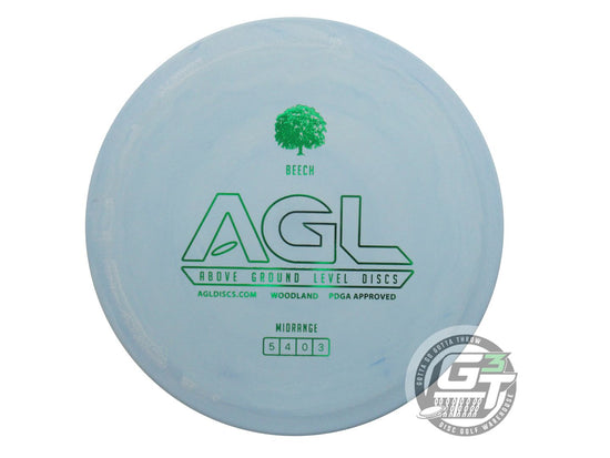 Above Ground Level Woodland Beech Midrange Golf Disc (Individually Listed)