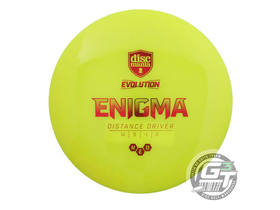 Discmania Evolution Neo Enigma Distance Driver Golf Disc (Individually Listed)