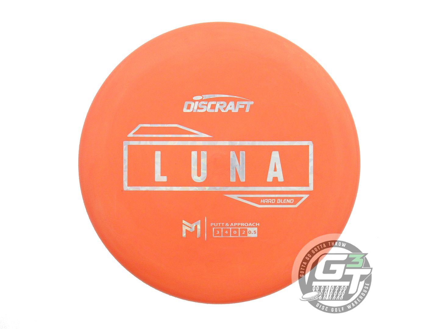 Discraft Paul McBeth Signature Putter Line Luna Putter Golf Disc (Individually Listed)