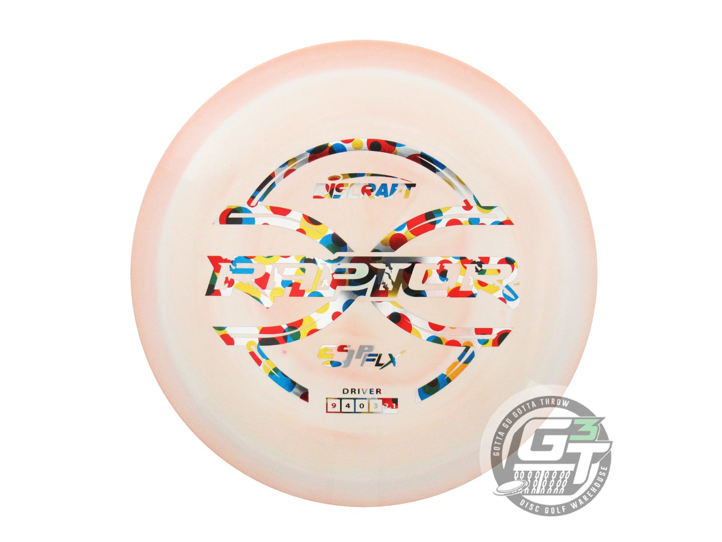 Discraft ESP FLX Raptor Distance Driver Golf Disc (Individually Listed)